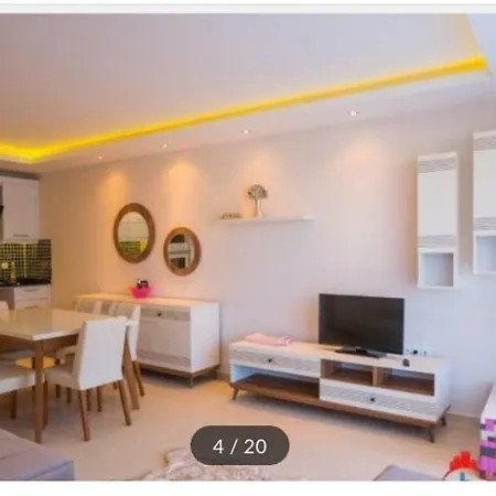 Apartment ,,Детская Площадка,Зона Отдыха С Барбекю,Чистейший Бассейн,Сауна,Тренажерный Зал Alanya